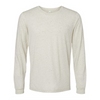 Bella + Canvas Triblend Long-Sleeve T-Shirt - White Triblend