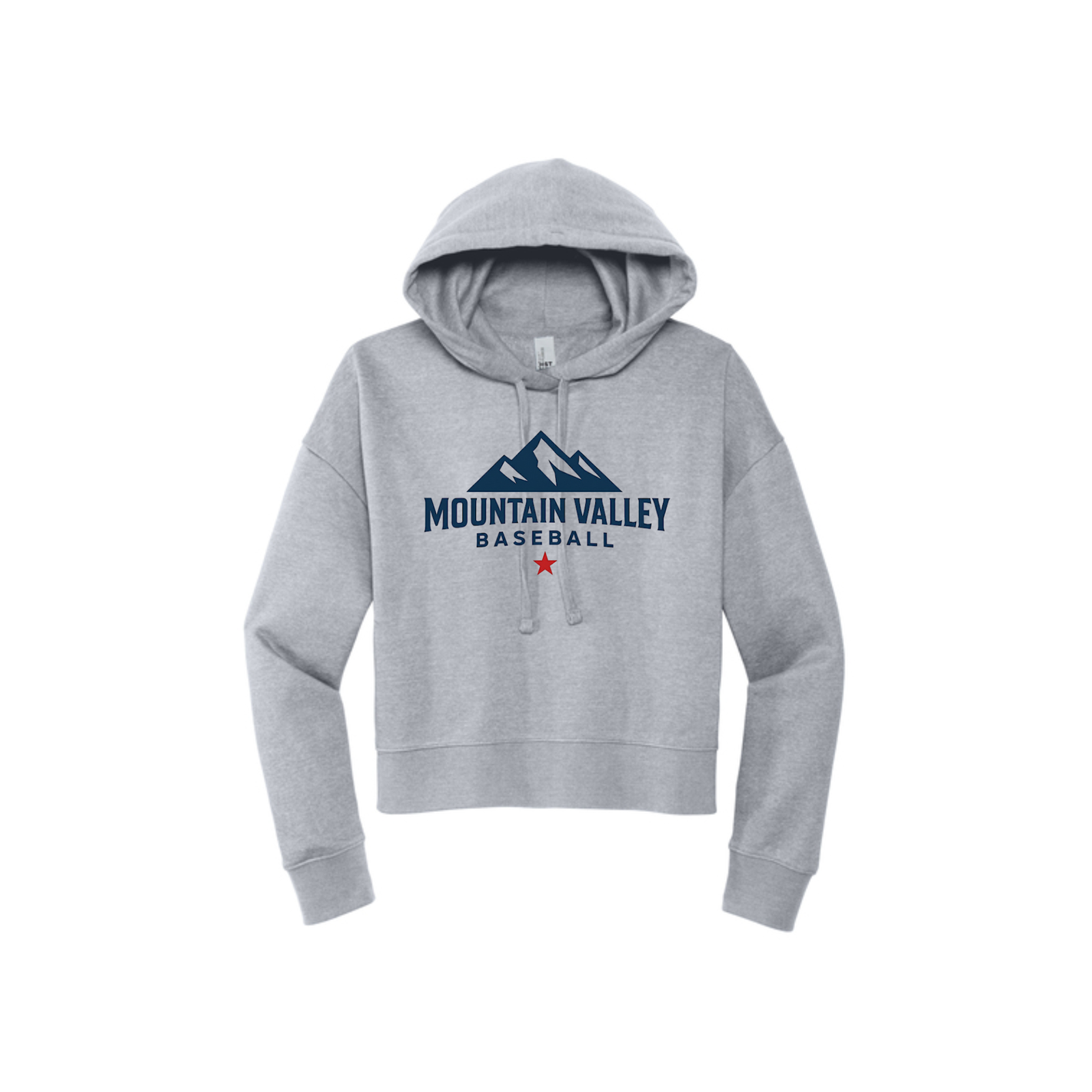 MV Baseball Women's Cropped Fleece Hoodie