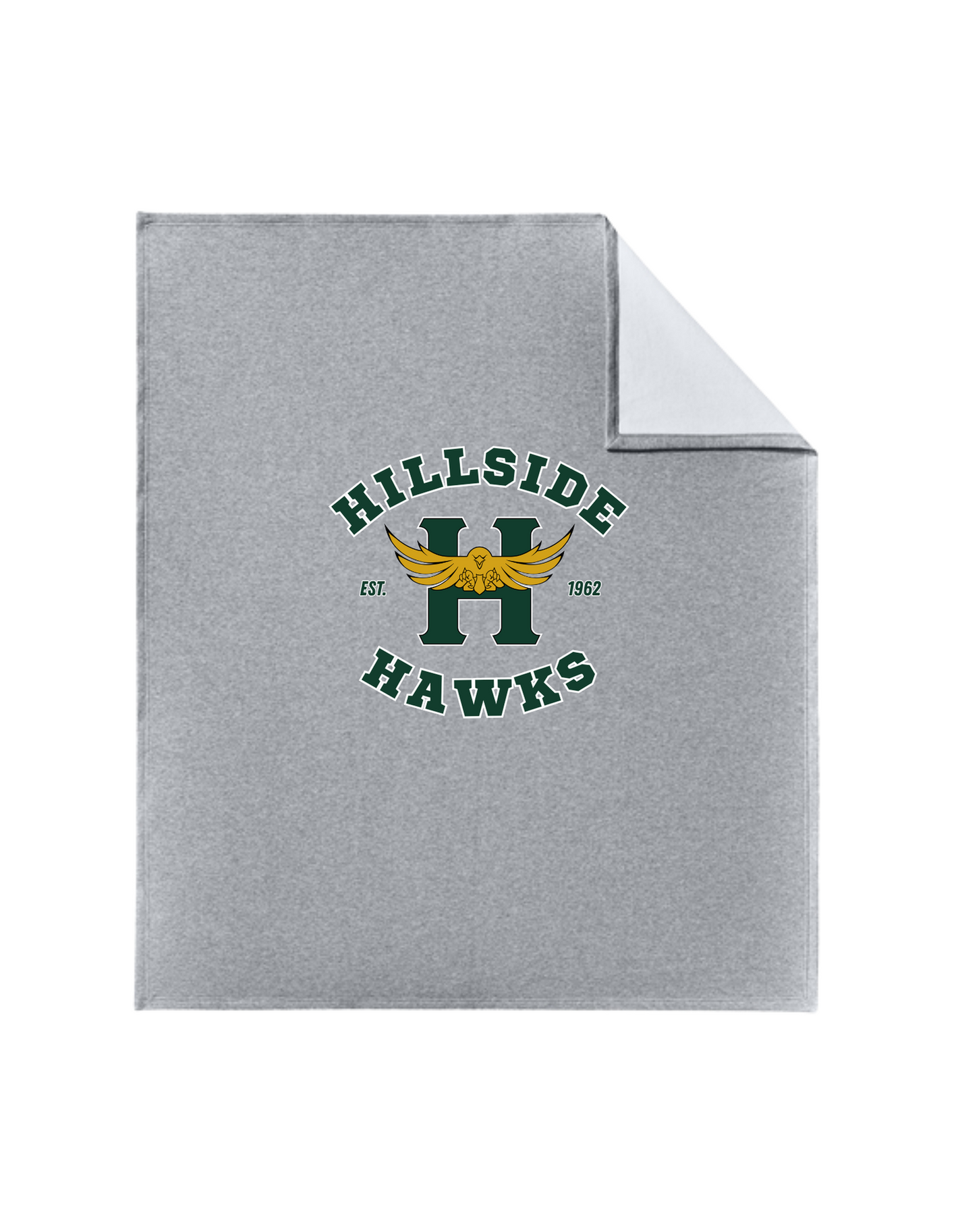 Hillside Hawks Fleece Sweatshirt Blanket