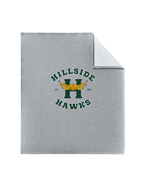 Hillside Hawks Fleece Sweatshirt Blanket
