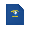 Eisenhower Eagles Fleece Sweatshirt Blanket - Royal