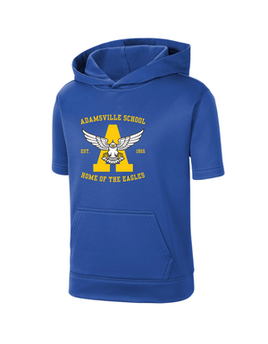 Adamsville Eagles Short Sleeve Performance Hoodie