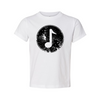 Music Note - White