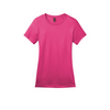 District Women’s Perfect Weight ® Tee - Dark Fuschia