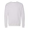 Bella + Canvas Drop Shoulder Crewneck Sweatshirt - White