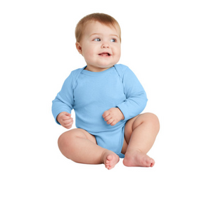 Rabbit Skins Infant Long Sleeve Jersey Bodysuit