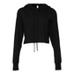 Bella + Canvas Women's Cropped Long-Sleeve T-Shirt Hoodie