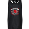 Readington Basketball Womens Performance Tank - Black