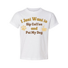 Sip Coffee with Dog - White