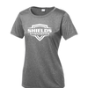 Shields SportTek Women’s Scoop Neck Tee - Vintage Heather