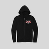 FRB Full Zip Fleece Hoodie - Black