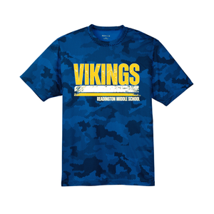 Vintage Vikings Sport-Tek® CamoHex Tee