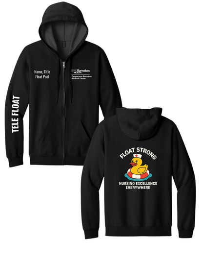 RWJ Barnabas Float Pool Full Zip Hoodie