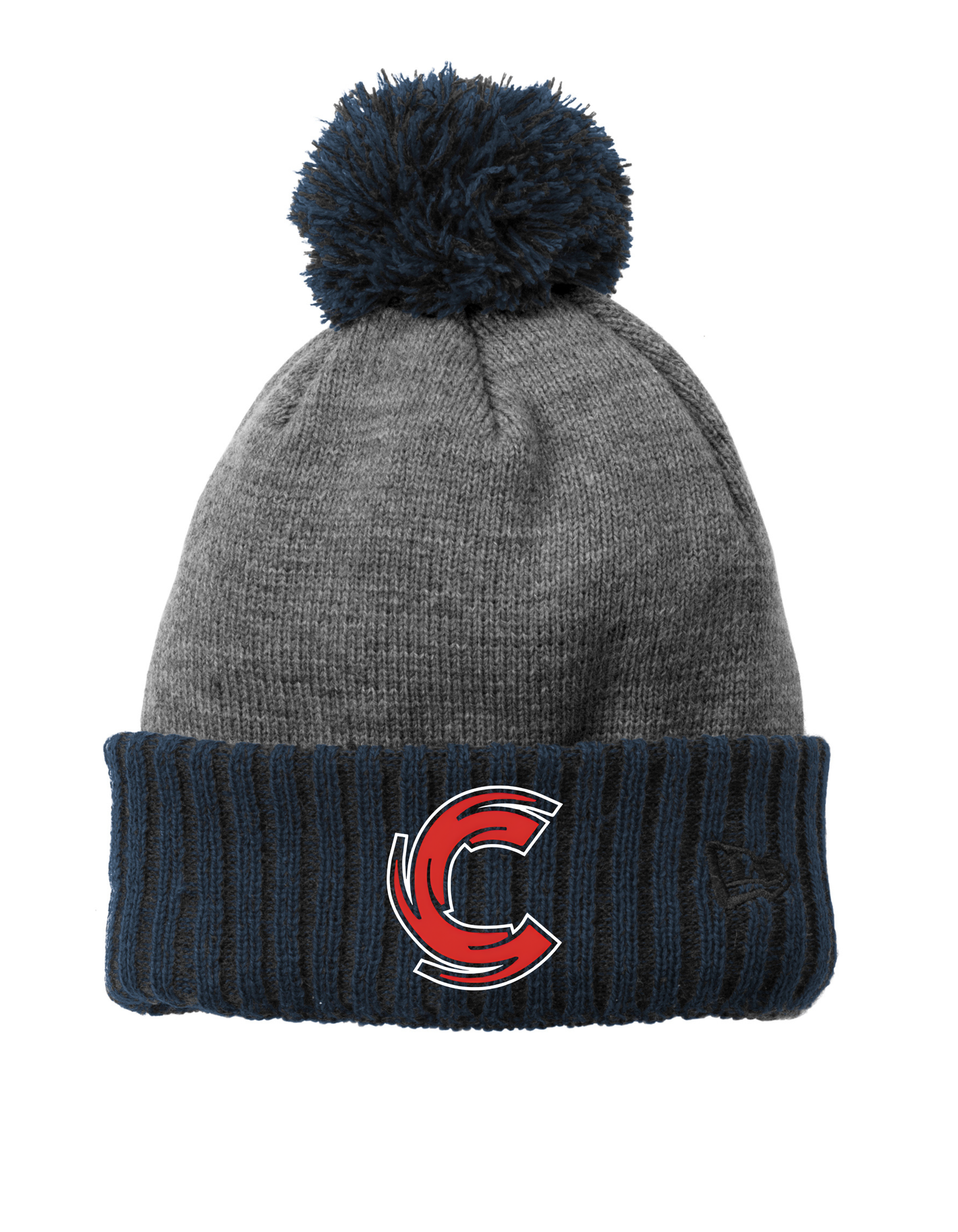 Cyclones - New Era® Colorblock Cuffed Beanie