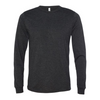 Bella + Canvas Triblend Long-Sleeve T-Shirt - Black Heather Triblend