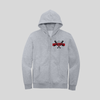 FRB Full Zip Fleece Hoodie - Gray