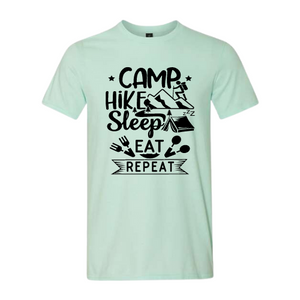 Camp Hike Sleep Eat Repeat