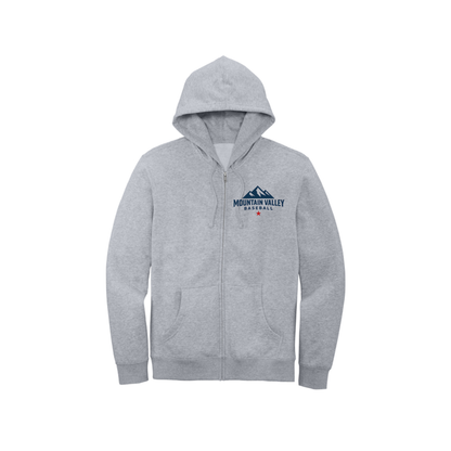 MV Baseball Fleece Full Zip Hoodie