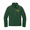 Hillside Hawks Embroidered Fleece Jacket - Forest Green