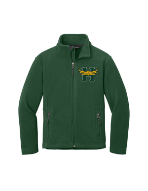 Hillside Hawks Embroidered Fleece Jacket