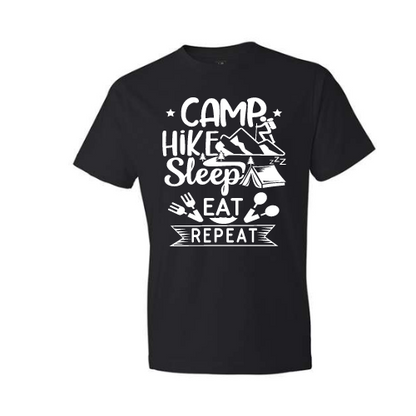 Camp Hike Sleep Eat Repeat