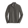 Port Authority® Interlock 1/4-Zip - Charcoal Heather / Medium Grey