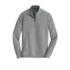 Port Authority® Interlock 1/4-Zip - Medium Heather / Charcoal Grey