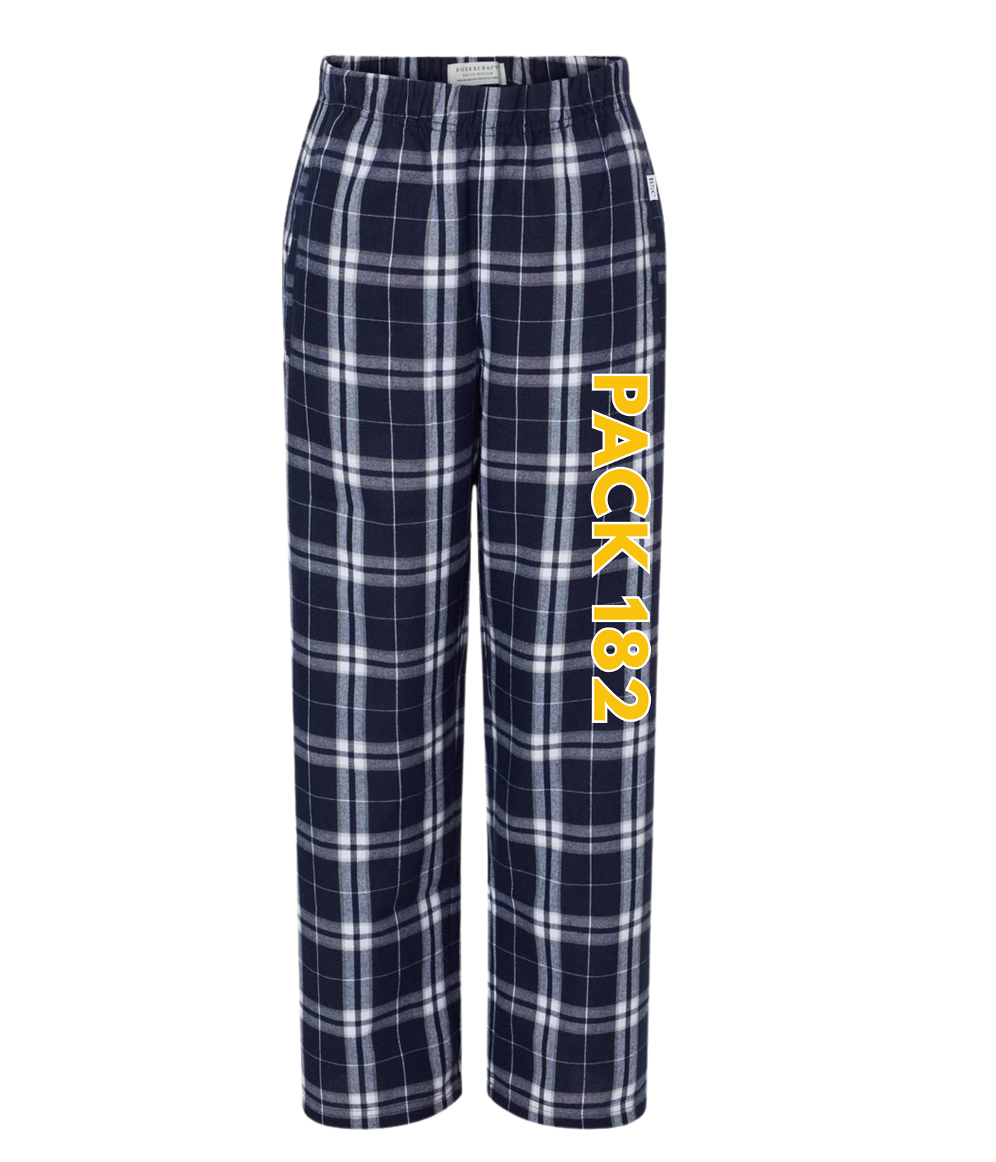 Pack 182 Flannel Plaid Pants