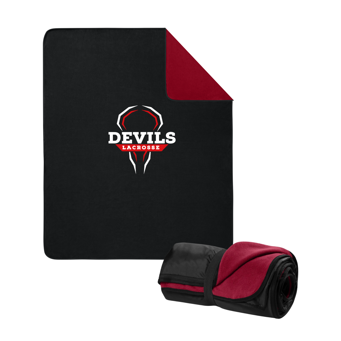 Devils Lacrosse - Travel Blanket