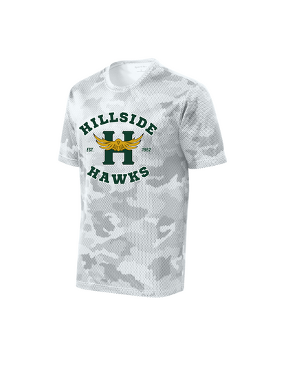 Hillside Hawks CamoHex Performance Tee