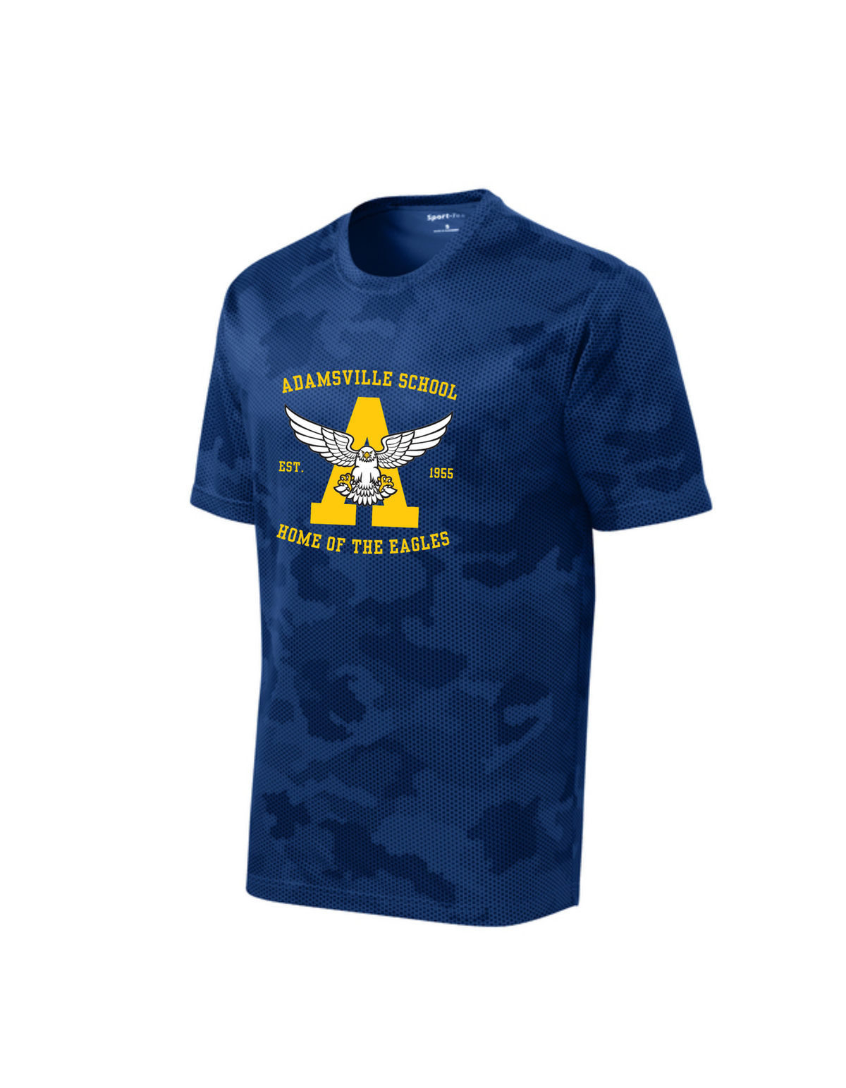 Adamsville Eagles Camo Hex Performance Tee