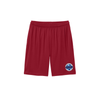 BTSC Pocketed Performance Shorts - Red