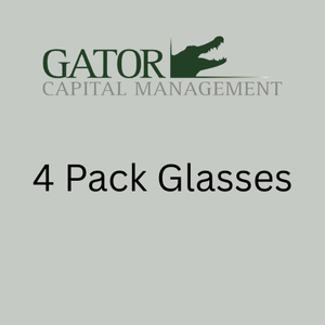 Gator Capital Management - 4 pack Lowball Glasses