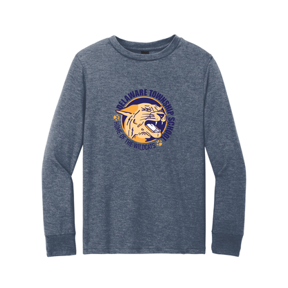 Delaware Township Wildcats Triblend Long Sleeve Tee