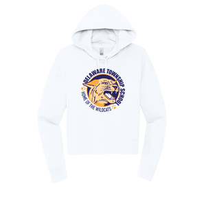 Delaware Township Wildcats Women's Crop Hoodie