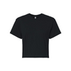 Next Level Apparel Women's Ideal Crop T-Shirt - Black