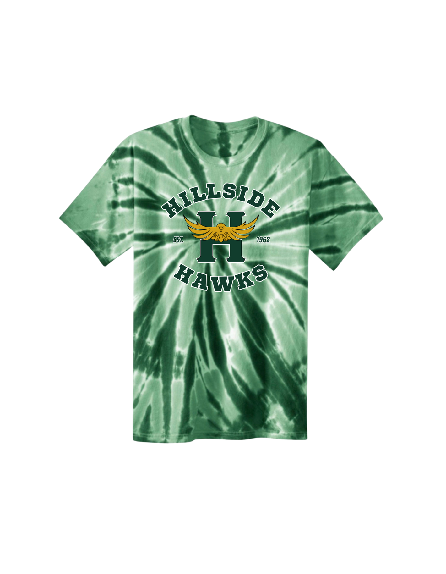 Hillside Hawks Tie-Dye Tee