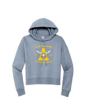 Adamsville Eagles Women's Cropped Fleece Hoodie