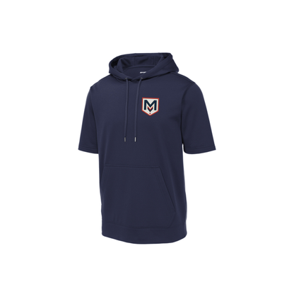 MV Baseball Performance Fleece Short Sleeve Hoodie