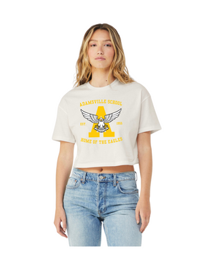 Adamsville Eagles Women's Crop Tee