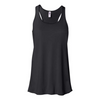 Bella + Canvas Women's Flowy Racerback Tank Top - Black