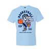 Basketball Work Hard Play Hard - Light Blue