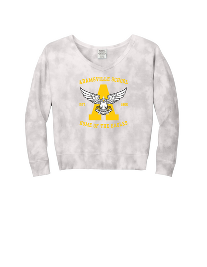 Adamsville Eagles Women's Tie Dye Sweatshirt