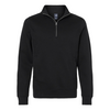 J. America - BTB Fleece Quarter-Zip Sweatshirt Success - Black