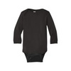 Rabbit Skins Infant Long Sleeve Jersey Bodysuit - Black