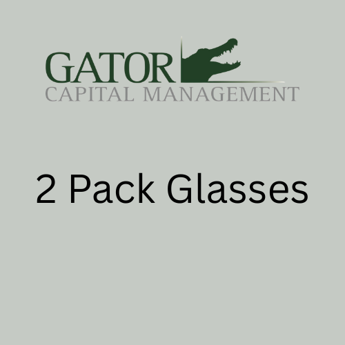 Gator Capital Management - 2 pack Lowball Glasses