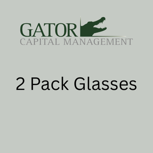 Gator Capital Management - 2 pack Lowball Glasses