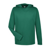 Team 365 Zone Performance T-Shirt Hoodie - Forest