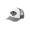 Gators Foam Trucker Hat - White/ Deep Smoke/ Deep Smoke