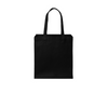 Port Authority® Cotton Canvas Over-the-Shoulder Tote - Black